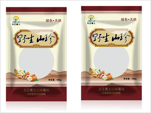 龍江黑土食品公司野生山珍包裝設(shè)計