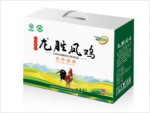 龍勝鳳雞食品包裝設(shè)計案例圖片