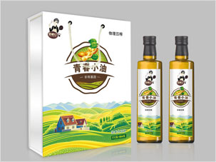 黑龍江好老公大豆食用油包裝設(shè)計(jì)案例