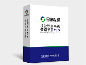 內蒙古星創(chuàng)投資公司標志vi設計案例理念