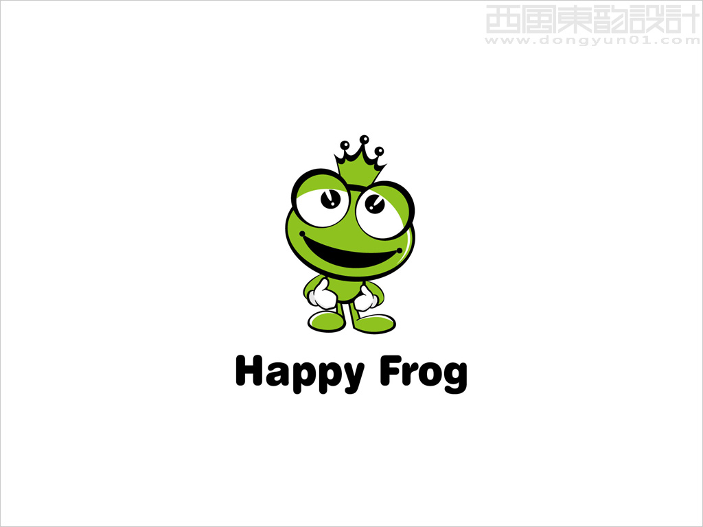 happy frog卡通形象設(shè)計(jì)