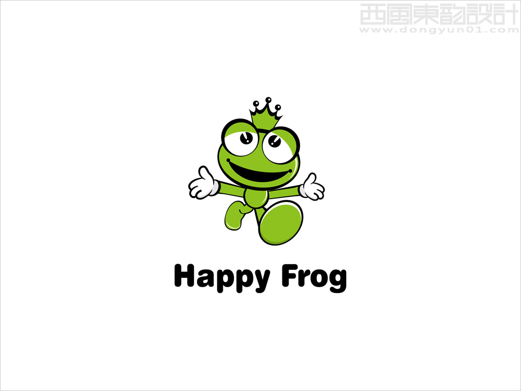 happy frog吉祥物形象設(shè)計(jì)