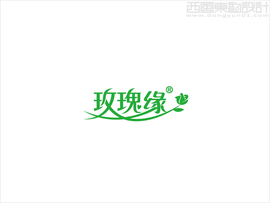 玫瑰緣logo設(shè)計(jì)