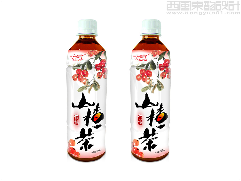 天津大亨飲品有限公司山楂茶飲料包裝設(shè)計(jì)