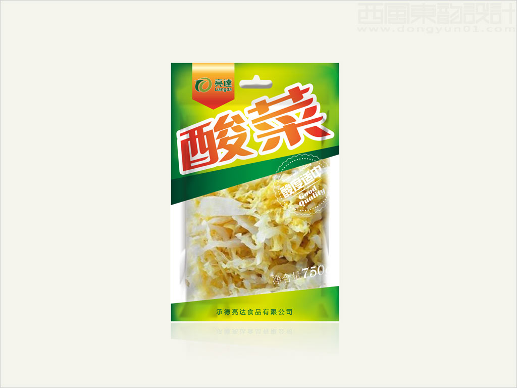 承德亮達食品有限公司酸菜包裝設(shè)計