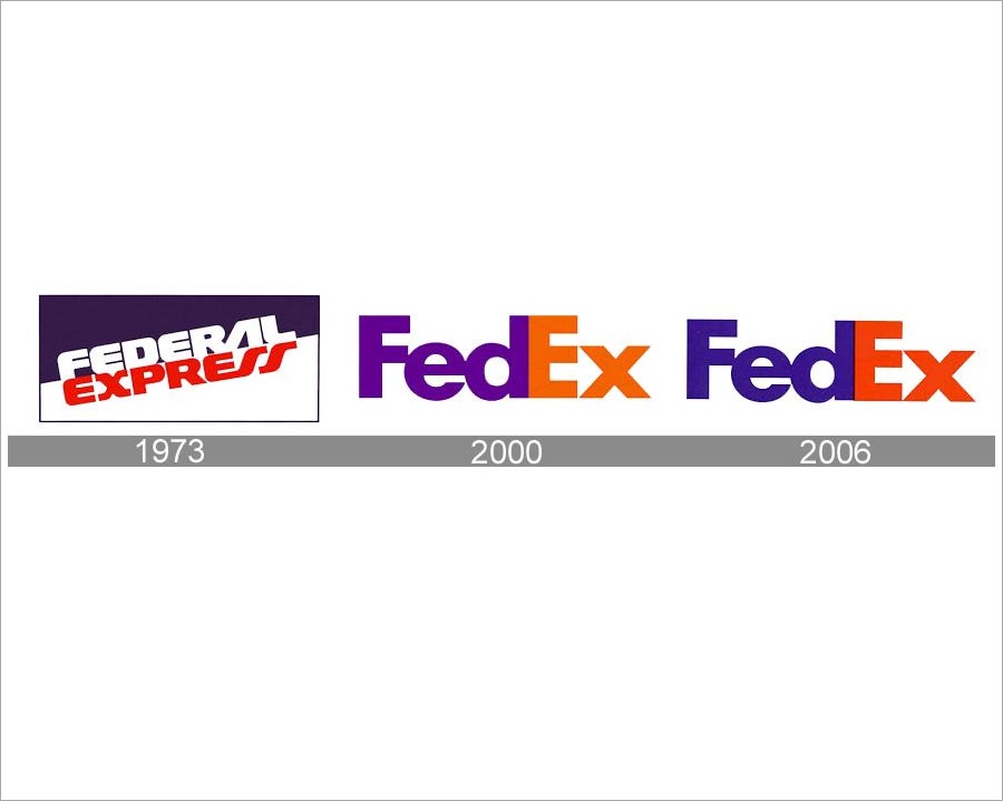 FedEx美國聯(lián)邦快遞重新優(yōu)化標志設(shè)計