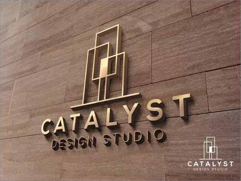 Catalyst Design Studio幾何形logo設(shè)計應(yīng)用效果圖