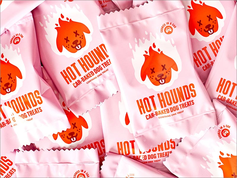 Hound Hounds 寵物食品包裝設(shè)計(jì)之實(shí)物展示