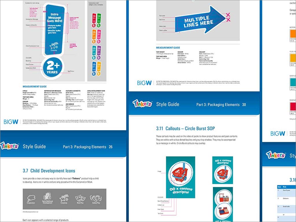 澳大利亞Big W Tinkers玩具品牌vi設(shè)計(jì)