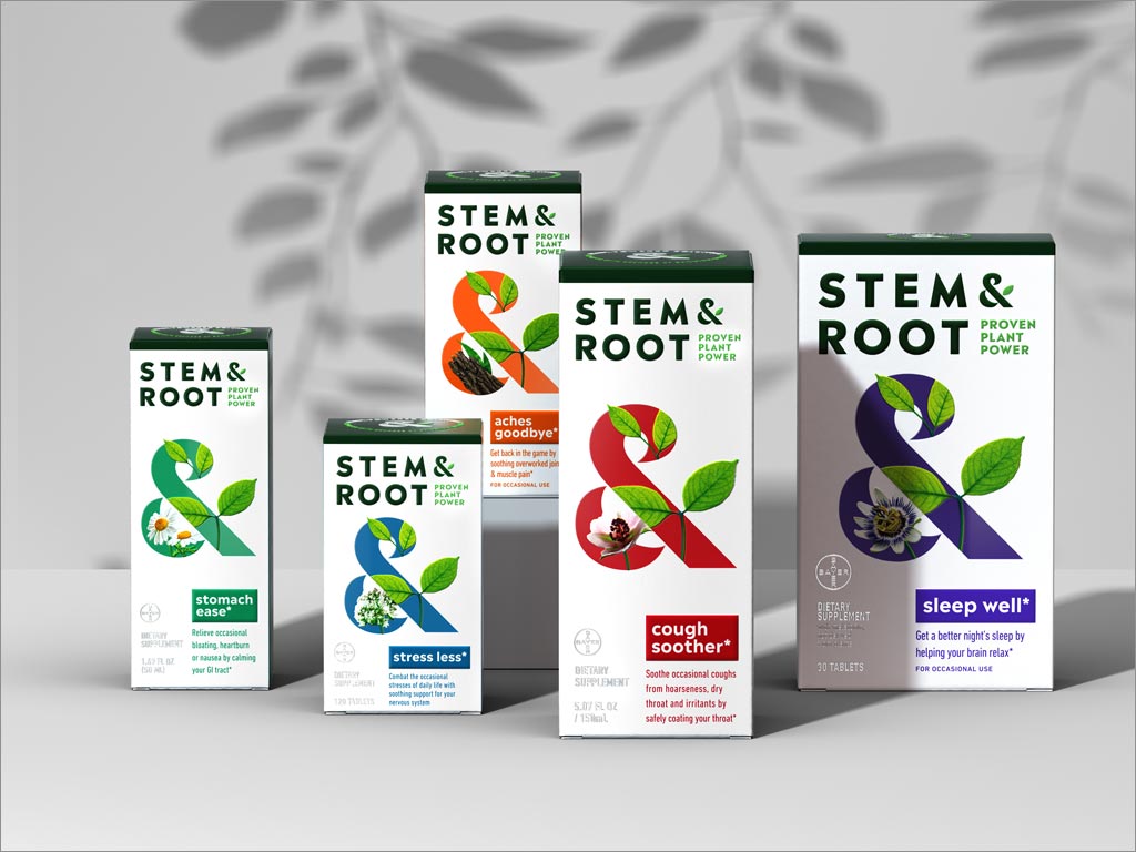 Stem＆Root天然保健品包裝設(shè)計