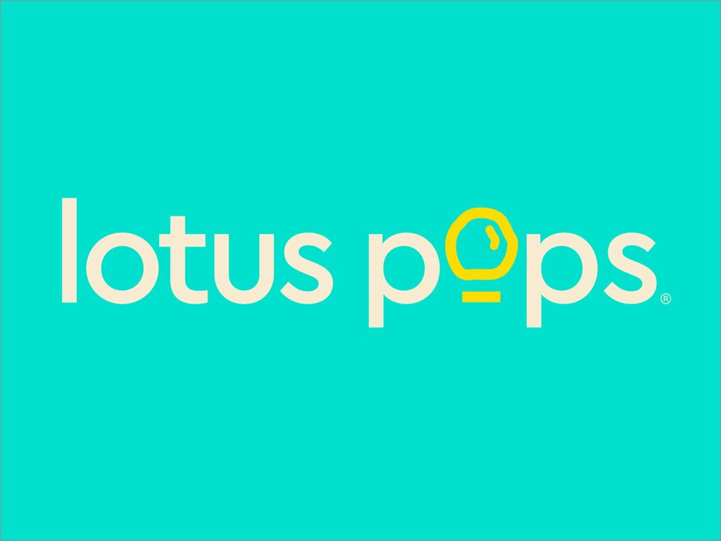 Lotus Pops休閑零食logo設計