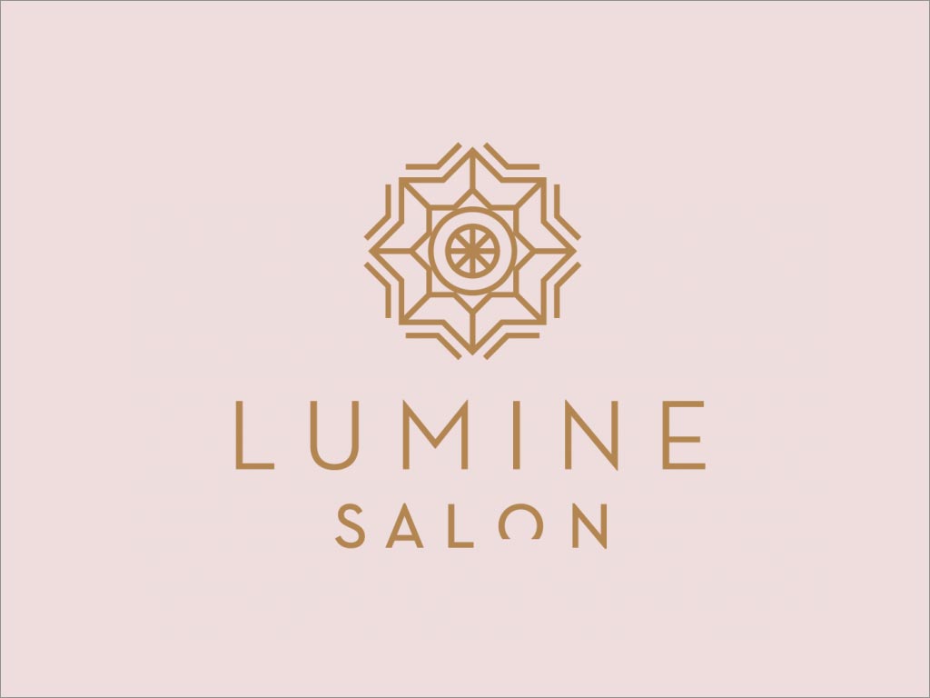 美國Lumine Salon美容美發(fā)沙龍品牌logo設(shè)計