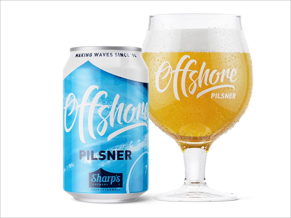 Offshore Pilsner易拉罐啤酒包裝設(shè)計(jì)