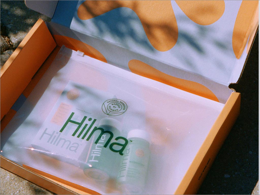 Hilma保健品禮盒包裝設(shè)計之開盒展示