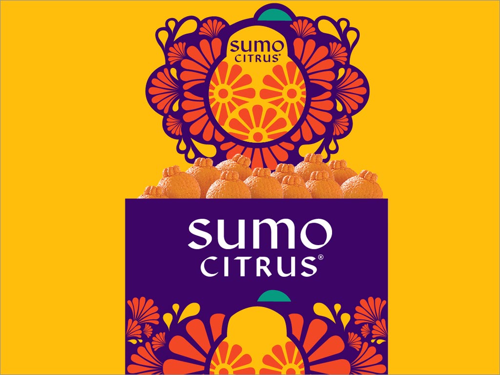 Sumo Citrus柑橘水果品牌logo設(shè)計(jì)