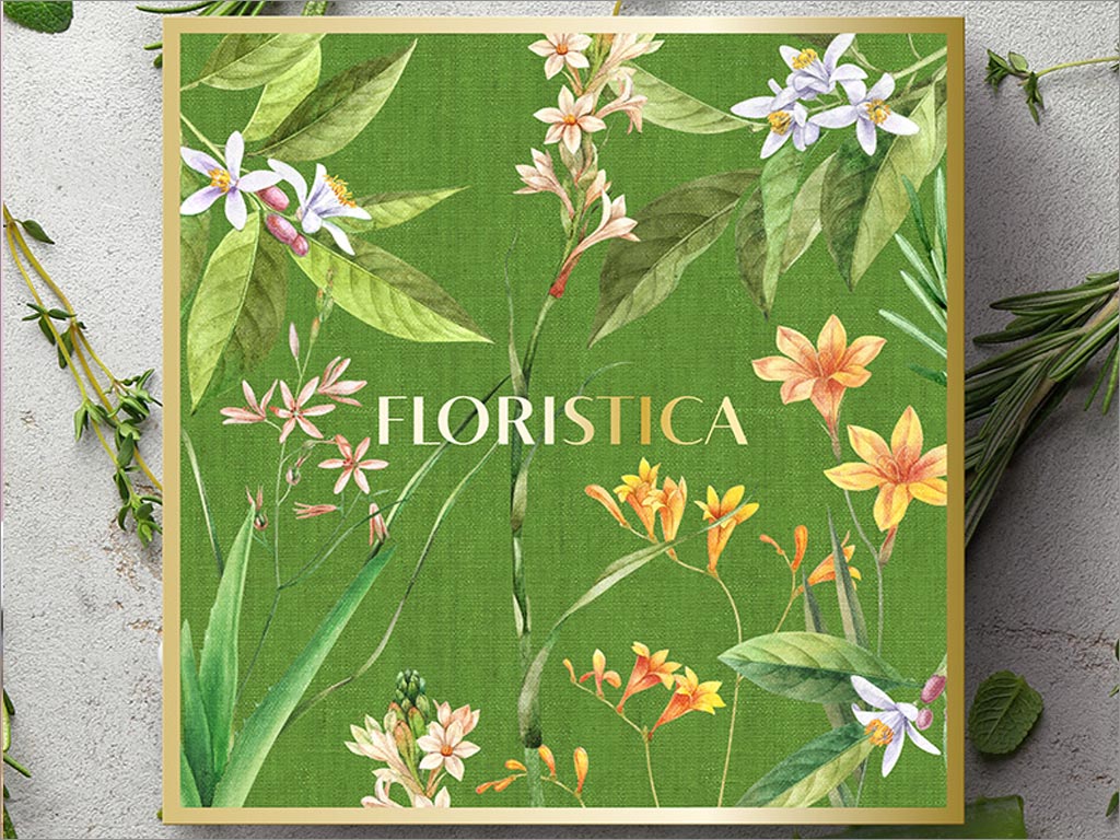 俄羅斯Floristica化妝品禮盒包裝設計