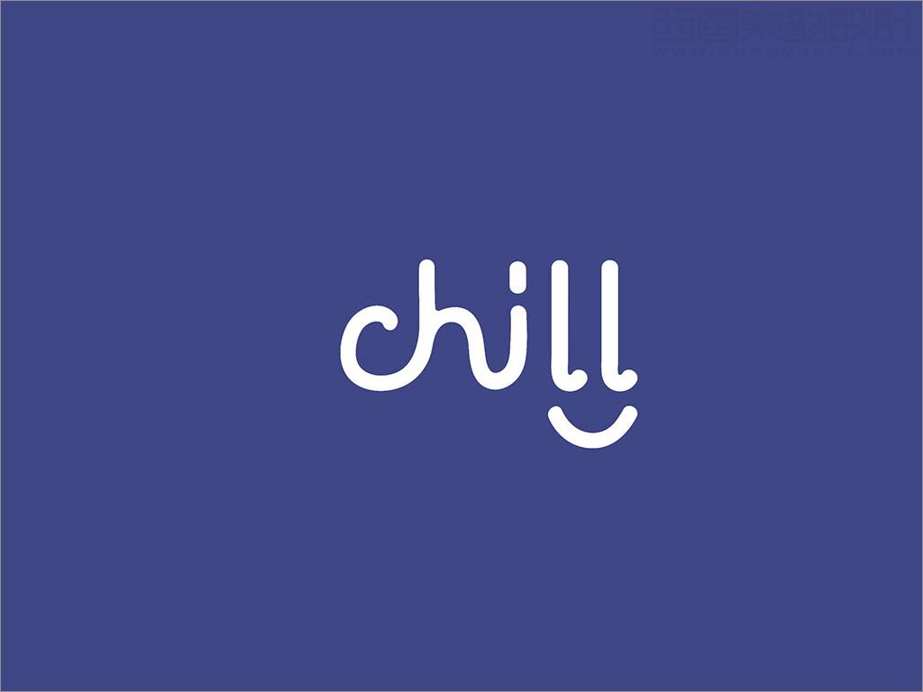 Chill水果味氣泡水logo設(shè)計