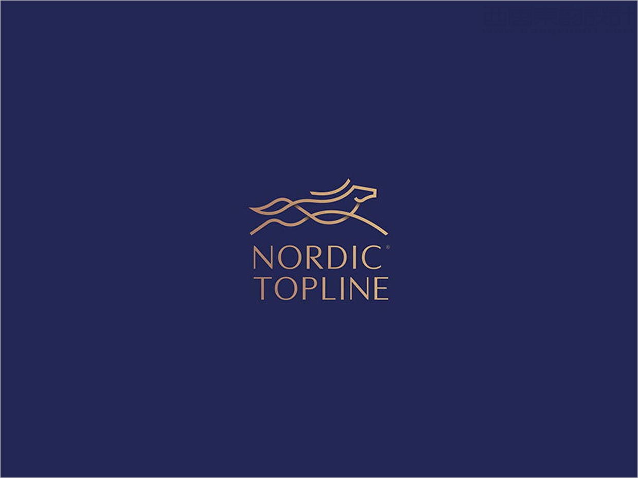 Nordic Topline寵物營養(yǎng)保健食品logo設(shè)計