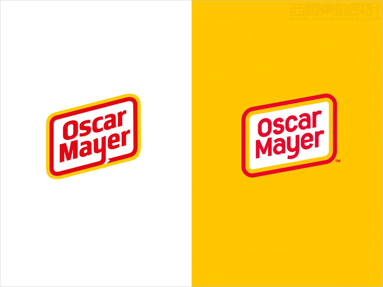 美國Oscar Mayer火腿腸熟肉食品logo設(shè)計(jì)